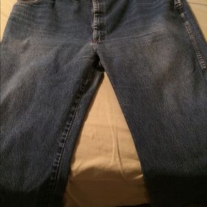2 pair of men's 50 x 30 Rustler jeans
